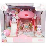 Bay Dreamy Mini Tavşan Büyük Kaydıraklı Salıncak Oyun Seti
