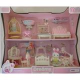 Bay Dreamy Mini Tavşan Kaydıraklı Yatak ve Oturma Odası Oyun Seti