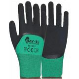 Bay-El Eldiven Latex Yeşil&siyah EL-140-1 Size/10