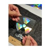 Bay Etiket HLG15V2 Hologram Radyasyon İşareti Etiketi