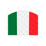 Bay Etiket Rfhlm17 Reflektif Italya Bayragi