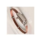 Bay Hediye 1. Sınıf Çelik Özel Mekanizma Kilitli Sade Şık Erkek Bileklik 22 Cm