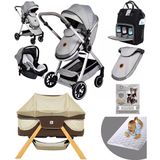 Bay Home Yeni Dogan 9 In 1 Full Takim 990 Travel Sistem Bebek Arabasi Angel Sepet Anne Yani Besik