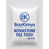 Bay Kimya Novastone Beyaz Taş Tozu 5 kg Pürüzsüz Yüzey Görünümü ve Yüksek Kalite