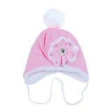 Bay Şapkacı İçi Peluş Kız Çocuk Pembe Bere Pembe 4845