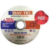Bay-Tec 115 mm İnox Kesici Taşlama Diski