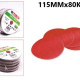 Bay-Tec 115 mm P80 Kum Cırtlı Zımpara Pedi