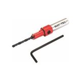 Bay-Tec 3 mm Ahşap İçin Havşa Uçlu Matkap Ucu HSS Elmas Bıçaklı Silindirik Saplı - 3mm