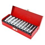 Bay-Tec 3/8'' Uzun Lokma Takımı 10 Parça MK2710 Baytek