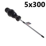 Bay-Tec 5x300 mm Düz Şiş Tekli Tornavida