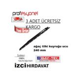 Bay-Tec Ağaç Tilki Kuyruğu Ucu Kemik Testeresi Ucu 240 MM 3 Adet