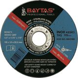 Bay-Tec Baytec Inox Kesici Taş 115*1*22 mm MK0188