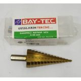 Bay-Tec DIN338 4 30 mm Kademeli Matkap Ucu