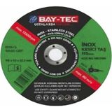 Bay-Tec Inox Metal Kesici Taş 115 mm - 10 Adet