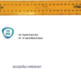 Bay-Tec MK0392 350 mm Sarı Gönye