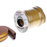 Bay-tec Mk0823 Kapı Ve Pencere Fitil Bandı Kahverengi 50 Mt Top