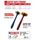 Bay-Tec MK1600 35 mm Asetat Saplı Tokmak
