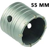 Bay-Tec Omega Beton Delme Panç 55 mm - Gümüş