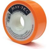 Bay-Tec Profesyonel PTFE Sızdırmazlık Şeridi 19mm x 30m x 0.075mm - Tesisat ve Vida Dişli İzolasyon Elemanı, Su ve Gaz Uyumlu Büyük Boy (1 Adet)