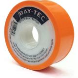 Bay-Tec Profesyonel PTFE Sızdırmazlık Şeridi 19mm x 30m x 0.075mm - Tesisat ve Vida Dişli İzolasyon Elemanı, Su ve Gaz Uyumlu Büyük Boy (1 Adet)