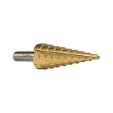 Bay-Tec Sarı Titanyum Kademeli Matkap Ucu 4-20 mm Uzun Ömürlü ve Çok Amaçlı Kullanım