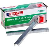 Bay-Tec Zımba Teli 13/8 mm 5000 Adet Kaliteli Materyal ile Erkek Çocuklar İçin