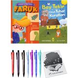 Bay Tekir ve Onun Tuhaf Kuralları ve Şehirdeki Gizemli Sinyal Faruk 2'li Set - Kalem