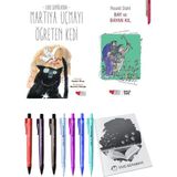 Bay ve Bayan Kıl ve Martıya Uçmayı Öğreten Kedi 2'li Set - Kalem