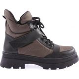 Bayan Kalın Taban Sneakers Spor Ayakkabı Haki 2212525