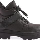 Bayan Kalın Taban Sneakers Spor Ayakkabı Siyah 2212525