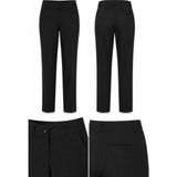 Bayan Laura Likralı Kumaş Pantolon - Siyah - 40