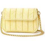 Bayan Omuz Askılı Çanta - Açık Sarı