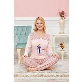 Bayan Uzun Kollu Pijama Takimi Model No 7599