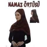 Bayanlar İçin Pratik Namaz Başörtüsü Namaz Örtüsü Penye Kumaş