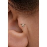 Bayar Gold 14 Ayar Altın Apeks Tragus Piercing