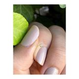 Bayar Gold 14 Ayar Altın Mini Tektaş Geçmeli Hızma