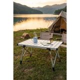 Baycamp Alüminyum Katlanır Büyük Boy Kamp Masası Y:72XG:89XD:49 cm