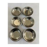 BAYDURSAN PASLANMAZ ÇELİK YEMEK TABAĞI KALIN PARLAK ÇELİK 20 CM (NO.5) 6 LI PAKET