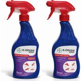 Bayer 2 Adet K-Othrine Sprey Hazır Kullanım Haşere Ilacı 500ML ( Hamam Böceği, Karınca, Sivrisinek ve Karasinek) - Avantajlı Paket