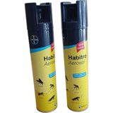 Bayer Habitro Aerosol 275 ml x 2 Adetli Yeni Ürün (Haşere Ilacı )