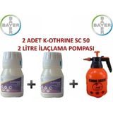 Bayer K-Othrine 2 Adet (Yeni Tarihli) 2 lt Ilaçlama Pompası