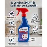 Bayer K-Othrine 500 ml Hazır Kullanım Haşere İlacı Sprey Hamam Böceği Karınca Sivrisinek ve Karasinek Etkili
