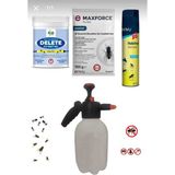 Bayer Karasinek Sivrisinek Ilaçları Çok ETKILI/DELETE100GR+FLY BAIT100GRHABITRO275ML/2LT Pompa