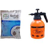 Bayer Pire, Kene, Bit, Genel Haşere 50 gr Solfac Wp 10 ve 2 Lt Pompası