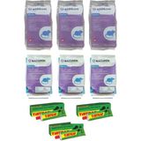 Bayer Rodillon Fare Pasta 10X10 100GR 3 Adet/racumin Zehirli Buğday 250GR 3 Adet/tibtrap Yapışkan 3 Adet
