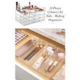 Bayev 24 Parça Takı Ve Makyaj Malzemesi Düzenleyici Set (4 X Lv 216 ) Modüler Çekmece Içi Organizer Kutu