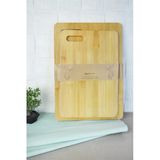 Bayev Bambu 700639 2'Li Kesme Tahtası Seti - 34X24 30X20 Kesim Tahtası