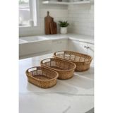 Bayev Favorite 2274 Rattan Sepet 3 Boy Çok Amaçlı Düzenleyici sepet