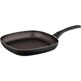 Bayev Ragnar Grill Siyah 26 cm Yanmaz Yapışmaz Granit Izgara Tavası