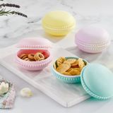 Bayev Soft 3 Lü Okul Ve Piknik İçin Makaron Çerezlik Saklama Kutusu 400 Ml